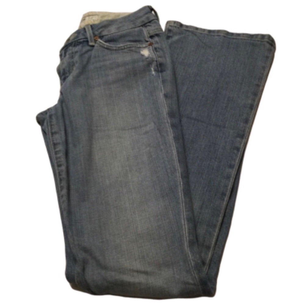 Joe’s Jeans Light Wash Low Rise Distressed Honey Boot 24
